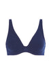 Plunging underwired bra - Midnight