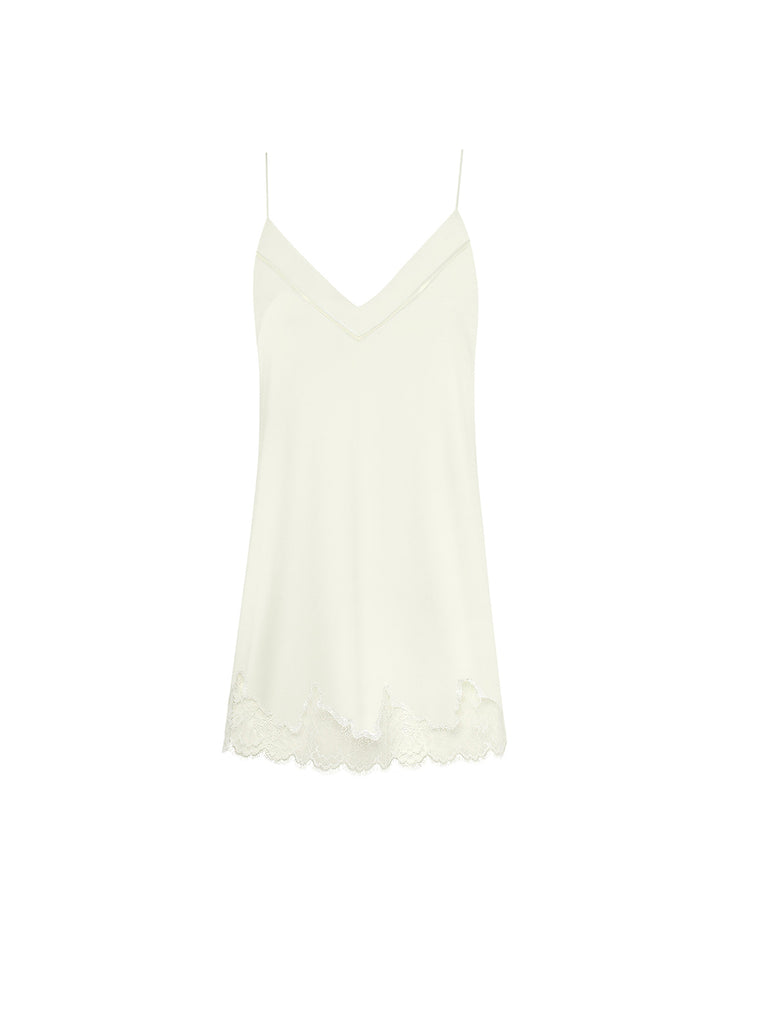 Nocturne Silk Dress - Ivory