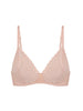 Subtile Wireless Triangle Bra - Peau Rose