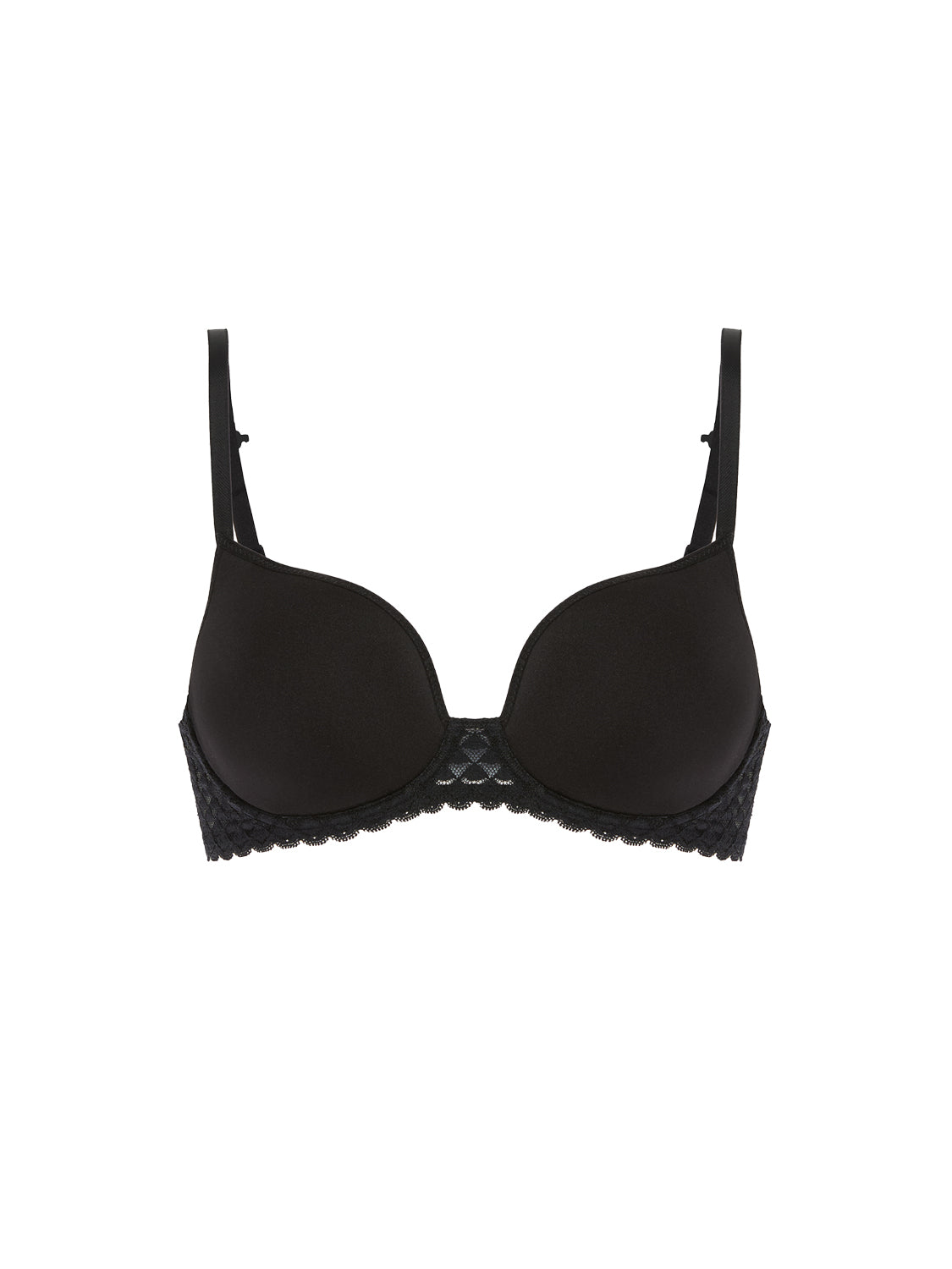 Spacer plunge bra - Black