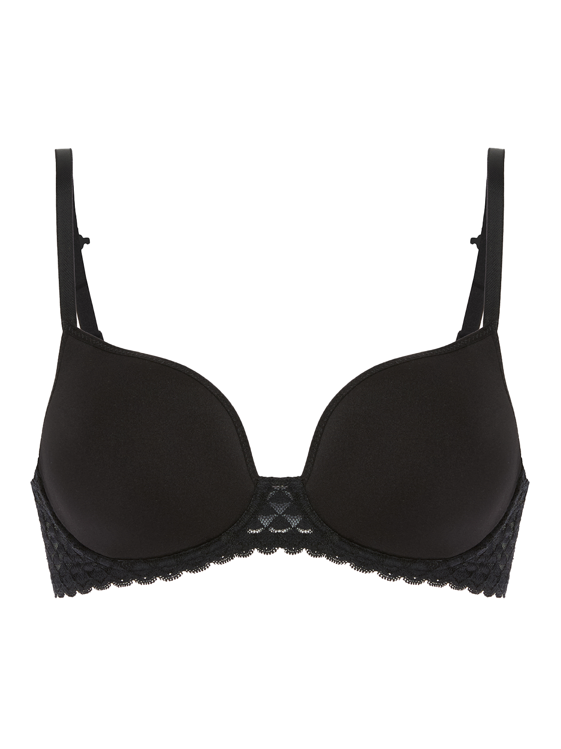 Spacer plunge bra - Black