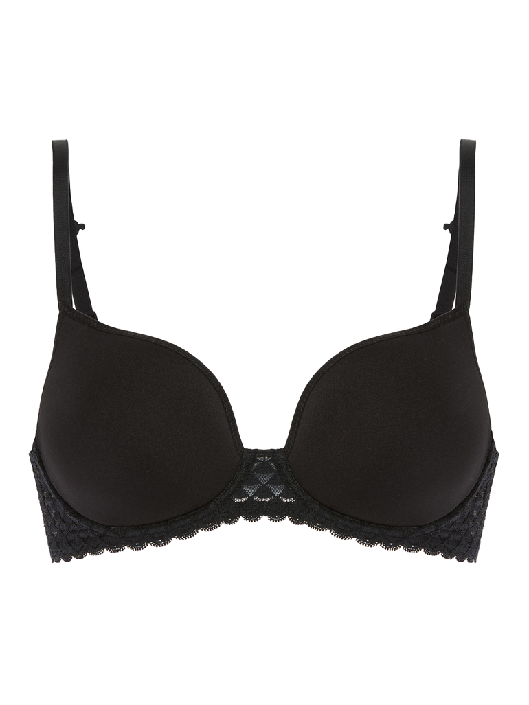 Spacer plunge bra - Black