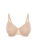 Moulded rigid underwired bra - Peau rosée