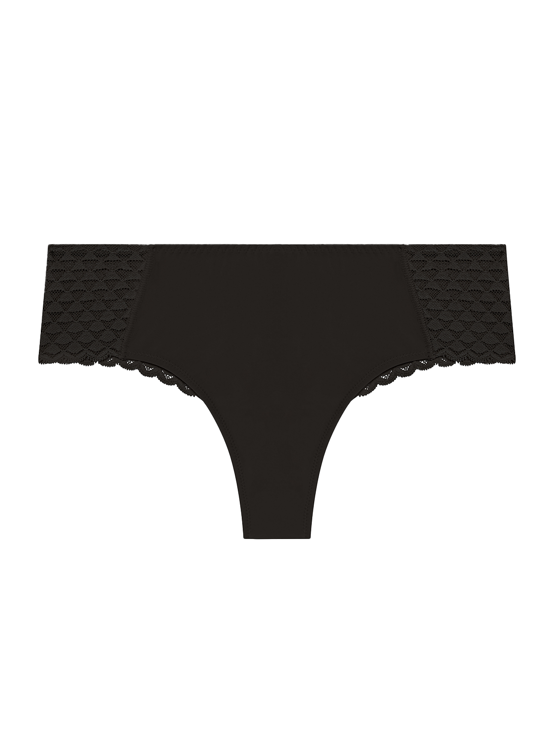 Indented shorty - Black