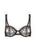 Half cup bra - Black