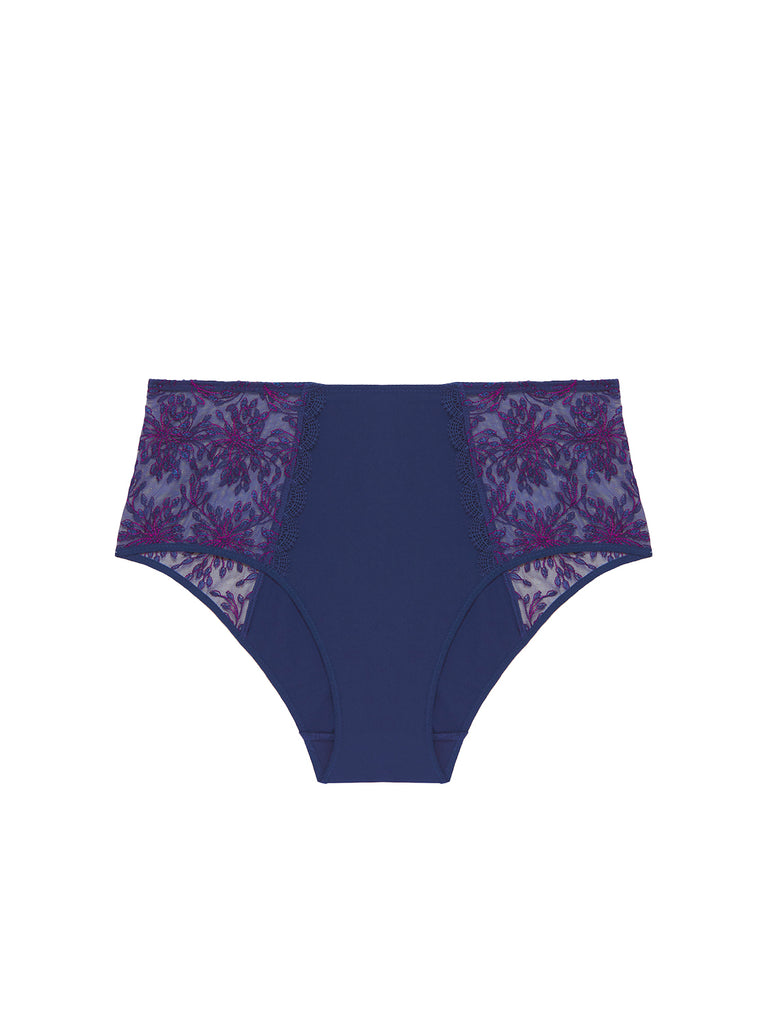 High-waist brief - Midnight