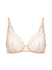 Candide Underwire Plunge - Sakura Pink