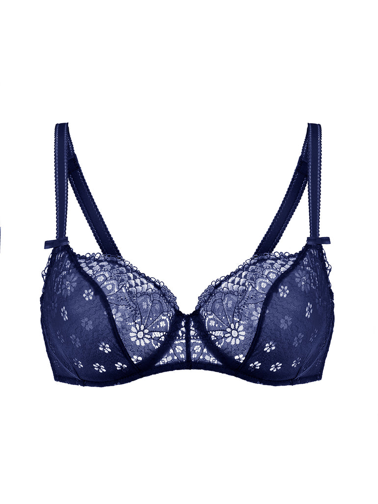 Aimee Underwire Plunge - Midnight