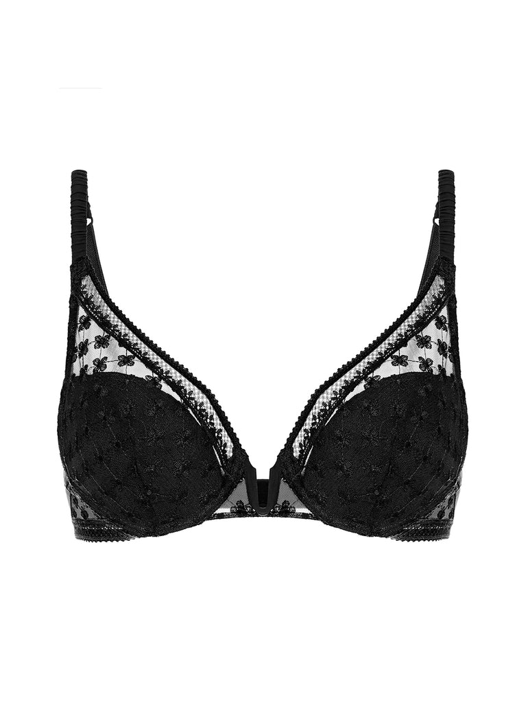 Hortense Triangle Push-Up - Black