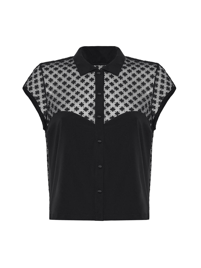 Hortense Top - Black