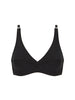 Soft cup triangle bra - Black