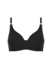 Plunging underwired bra - Black