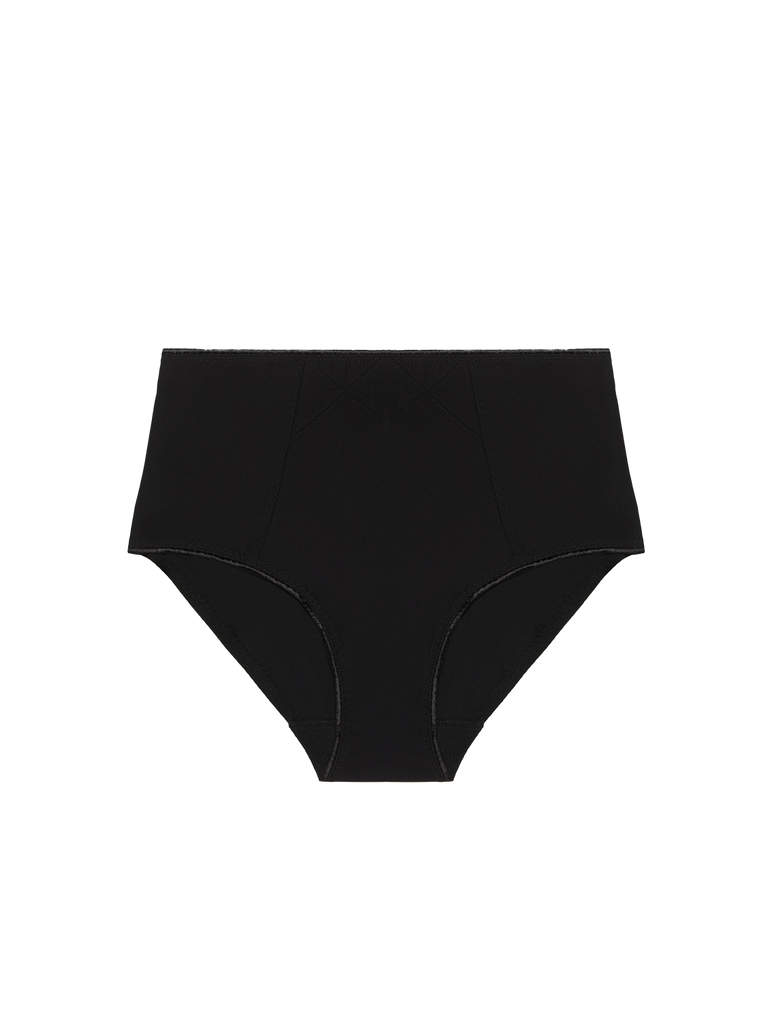 High-waist brief - Black