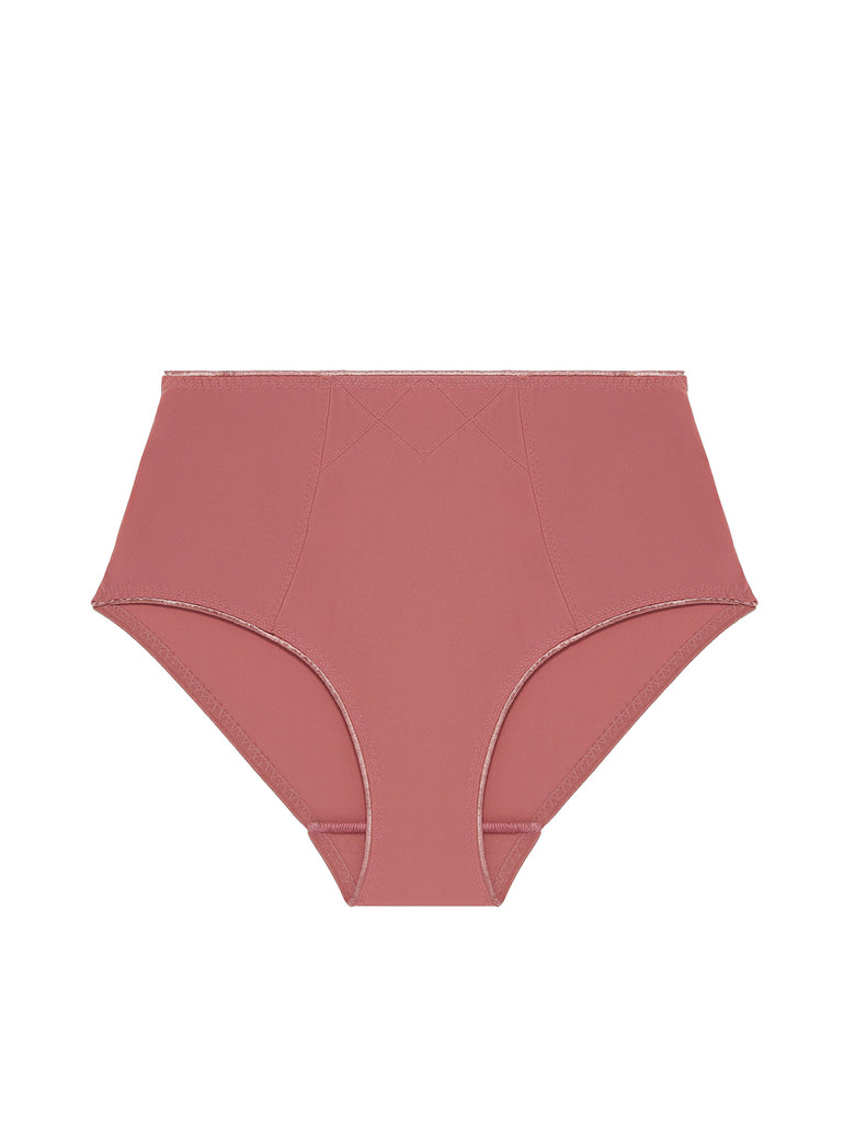 High-waist brief - Lychee
