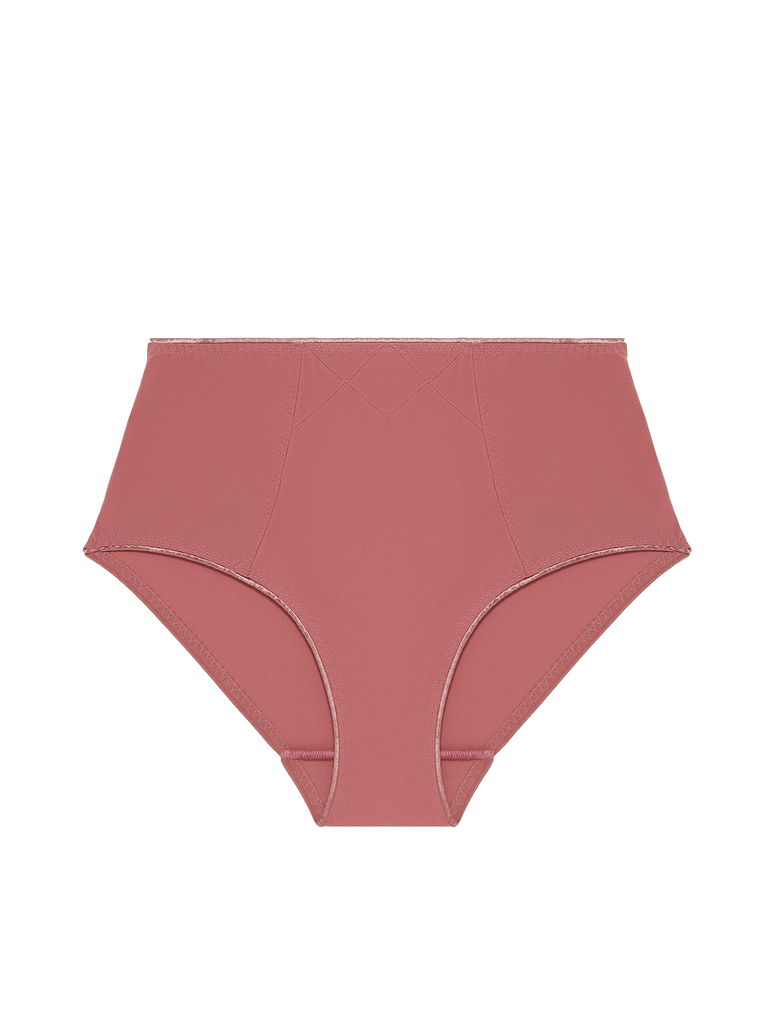 High-waist brief - Lychee