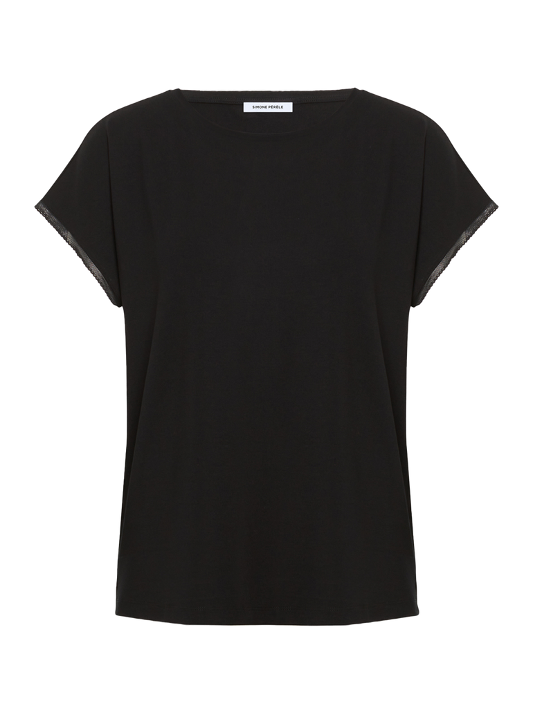 Short Sleeve Top - Black