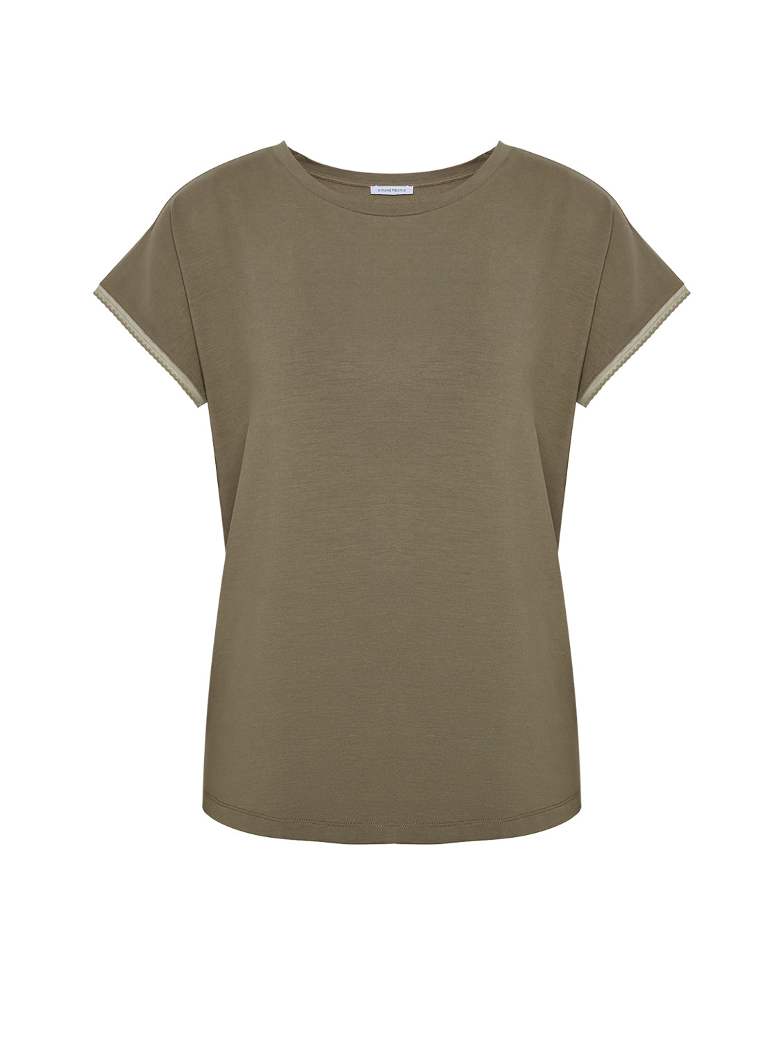 Short Sleeve Top - Clay Green