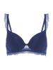 Spacer plunge bra - Midnight