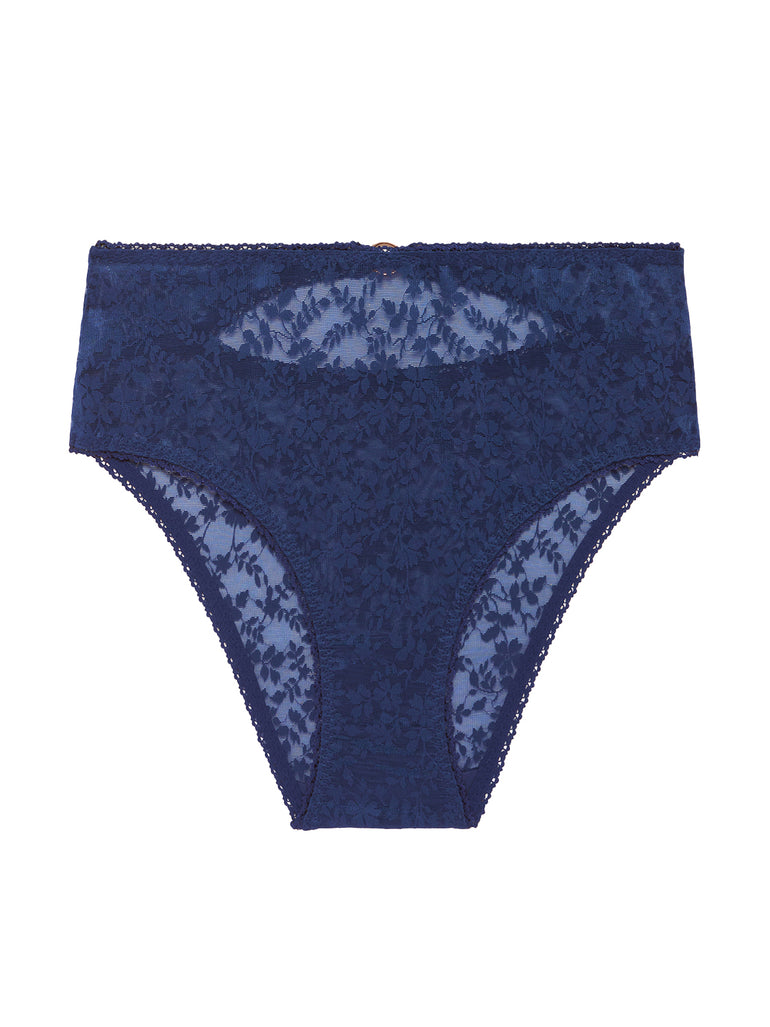 High-waist brief - Midnight
