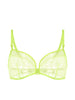 Soft cup triangle bra - Lime