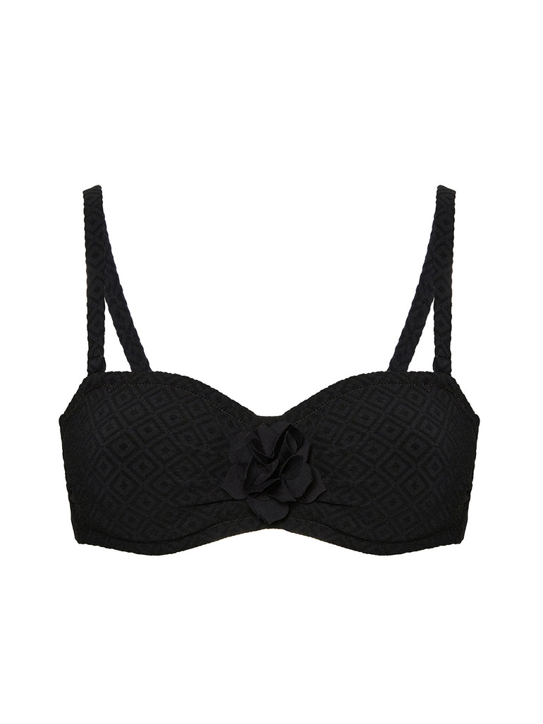 Dune Underwire Bandeau - Black