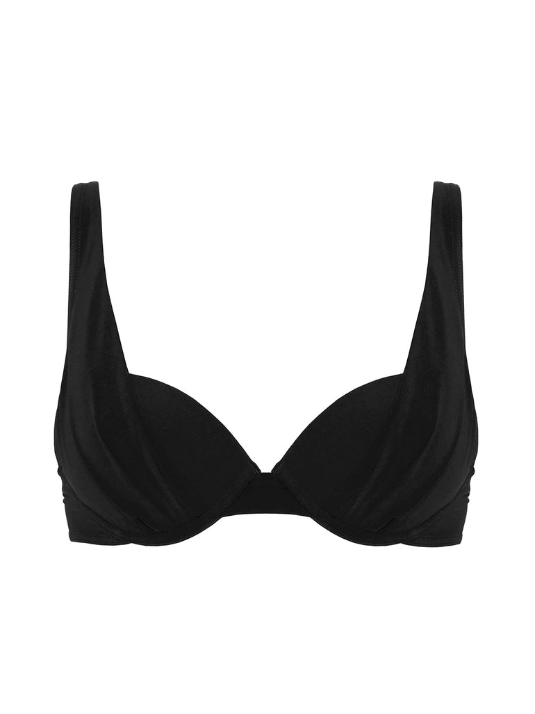 Mantra Push-up Bikini Top - Black