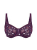 Squared neckline full cup bra - Euphoria Purple
