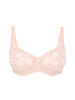 Squared neckline full cup bra - Ballet Pink