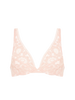 Underwired triangle bra - Ballet Pink