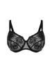 Full cup support bra - Black