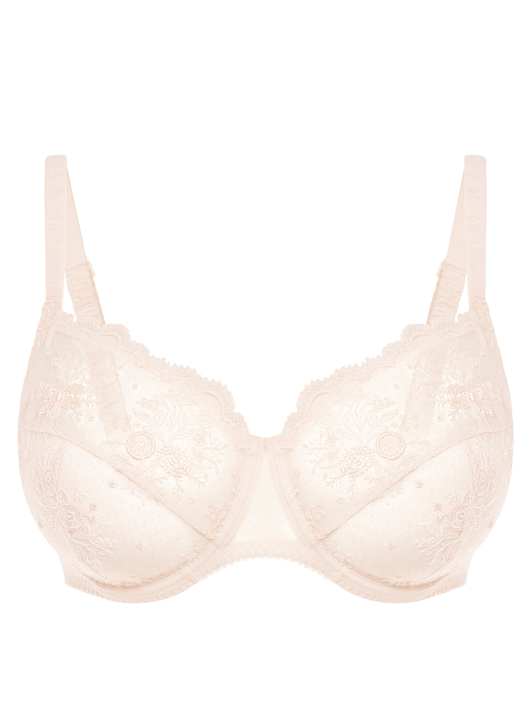 Full cup support bra - Sakura pink