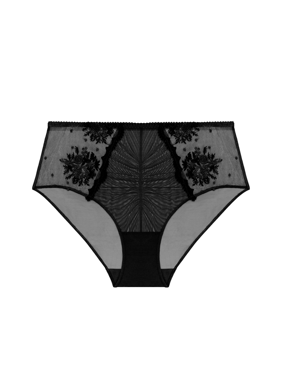 High-waist brief - Black