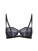 Half cup bra - Black