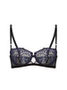 Half cup bra - Black