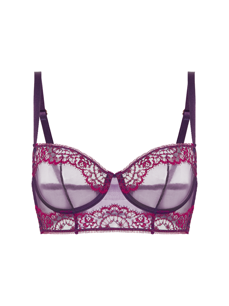 Half cup bra - Euphoria Purple