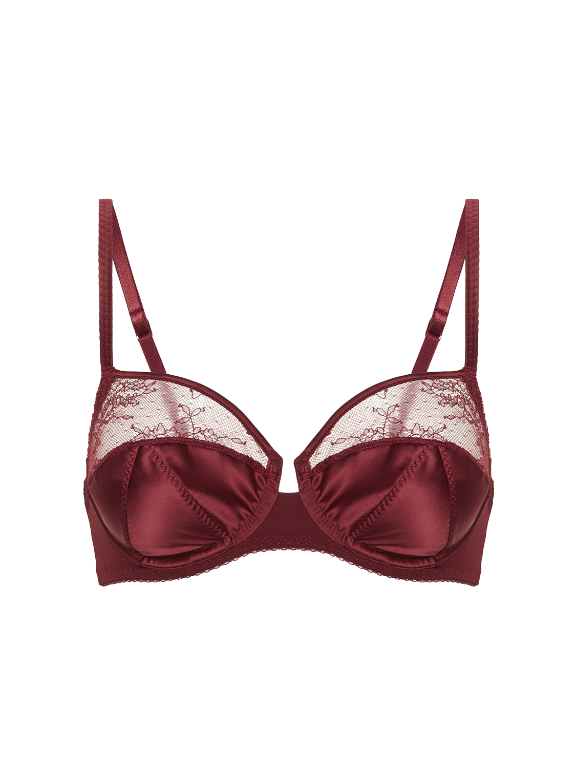 Underwired bra - Dark Red