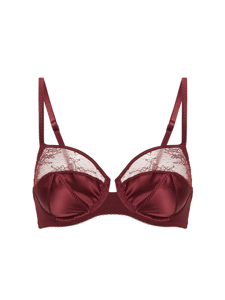 Underwired bra - Dark Red