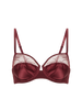 Underwired bra - Dark Red