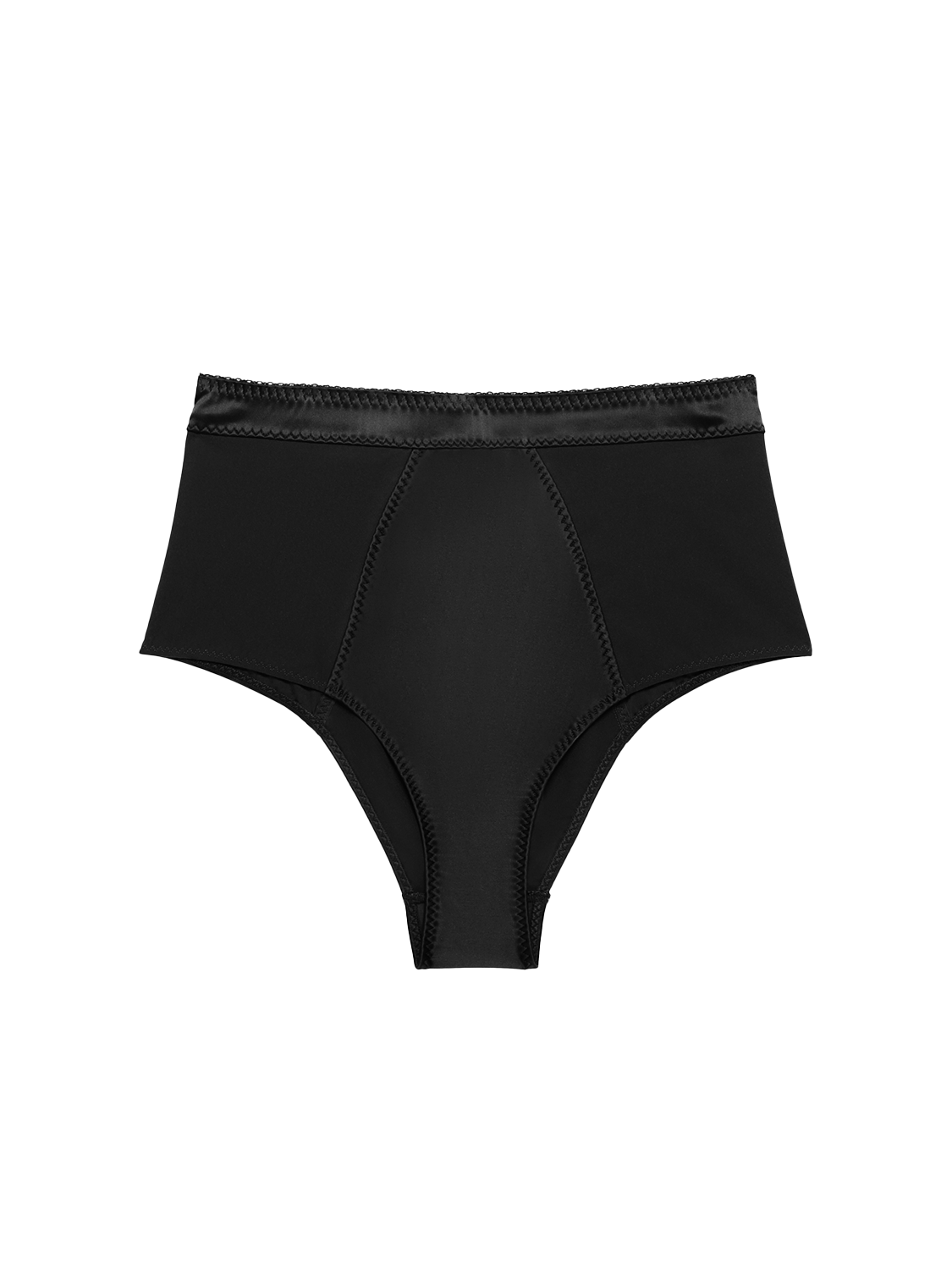 High-waist brief - Black