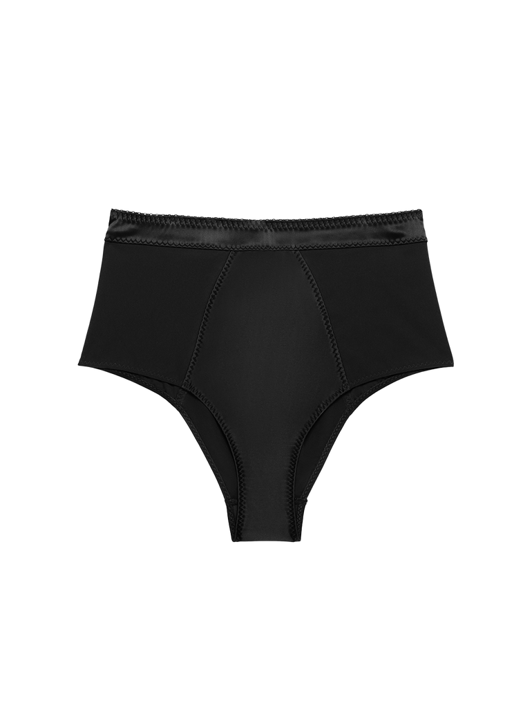 High-waist brief - Black