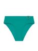 High-waist bikini brief - Waterfall Green