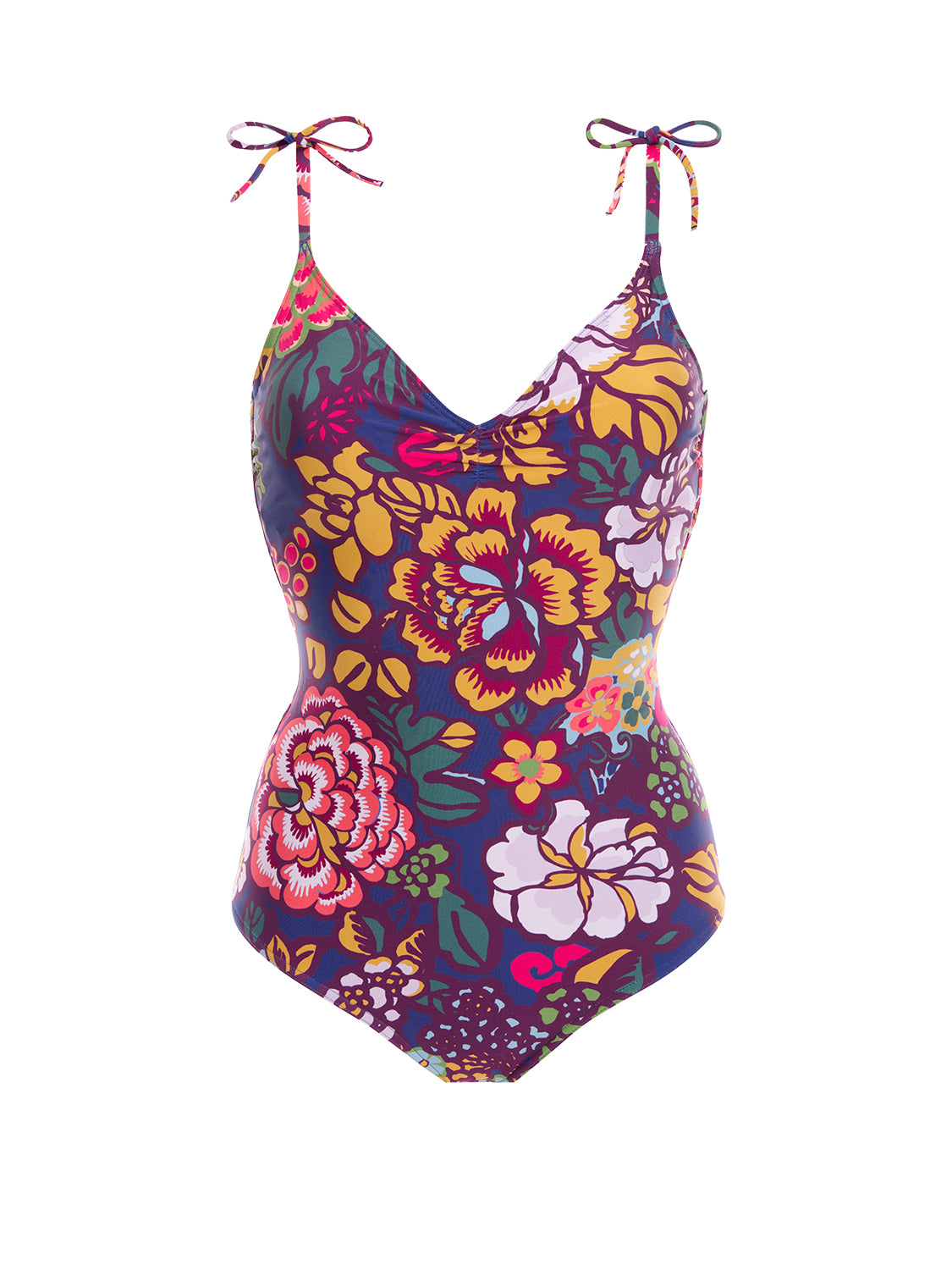 Wireless Molded One-Piece - Bloom Print
