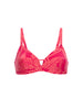 Underwired bikini triangle - Bright Rose Print