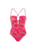 Wireless One-Piece - Jungle Dawn Print