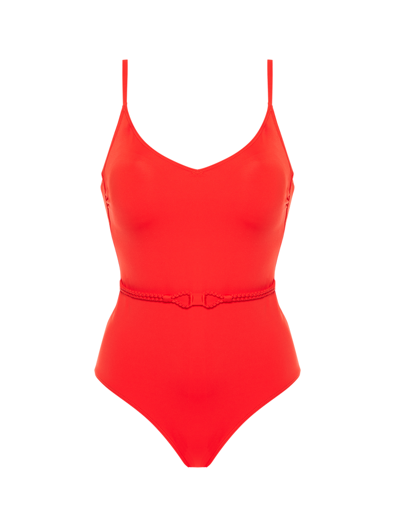 Wireless Molded One-Piece - Pomegranate