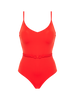 Wireless Molded One-Piece - Pomegranate