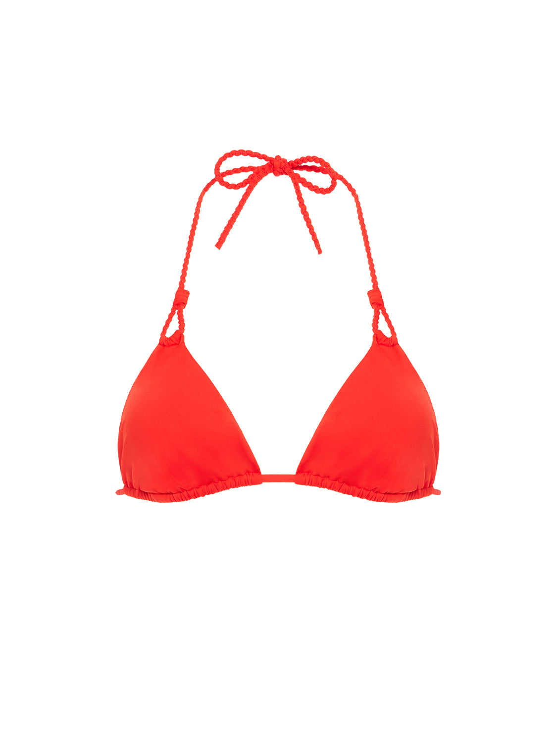 Wireless bikini triangle - Pomegranate