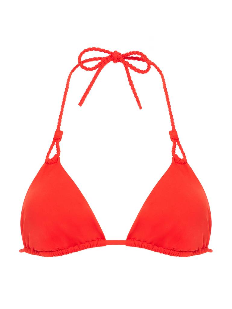 Wireless bikini triangle - Pomegranate