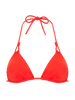 Wireless bikini triangle - Pomegranate