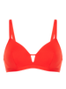 Underwired bikini triangle - Pomegranate